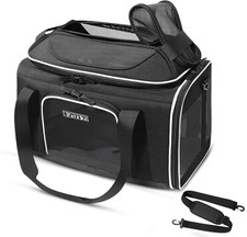 Top-Expandable Pet Carrier 18X11X11 Inches Delta American United Airline Approve