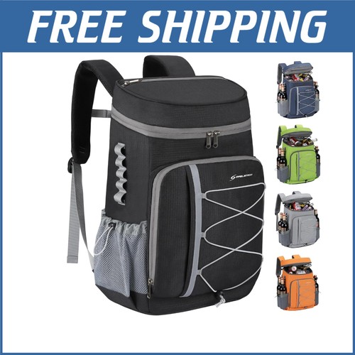 Insulated 50 Can Backpack Cooler - Leak-Proof Soft Cooler for Outdoor Activities