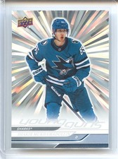 2024-25 Upper Deck Shakir Mukhamadullin Young Guns Outburst #211 Sharks Rookie