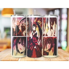 Drinkware 20 OZ Date A Live Kurumi Portable Drinking Tumbler