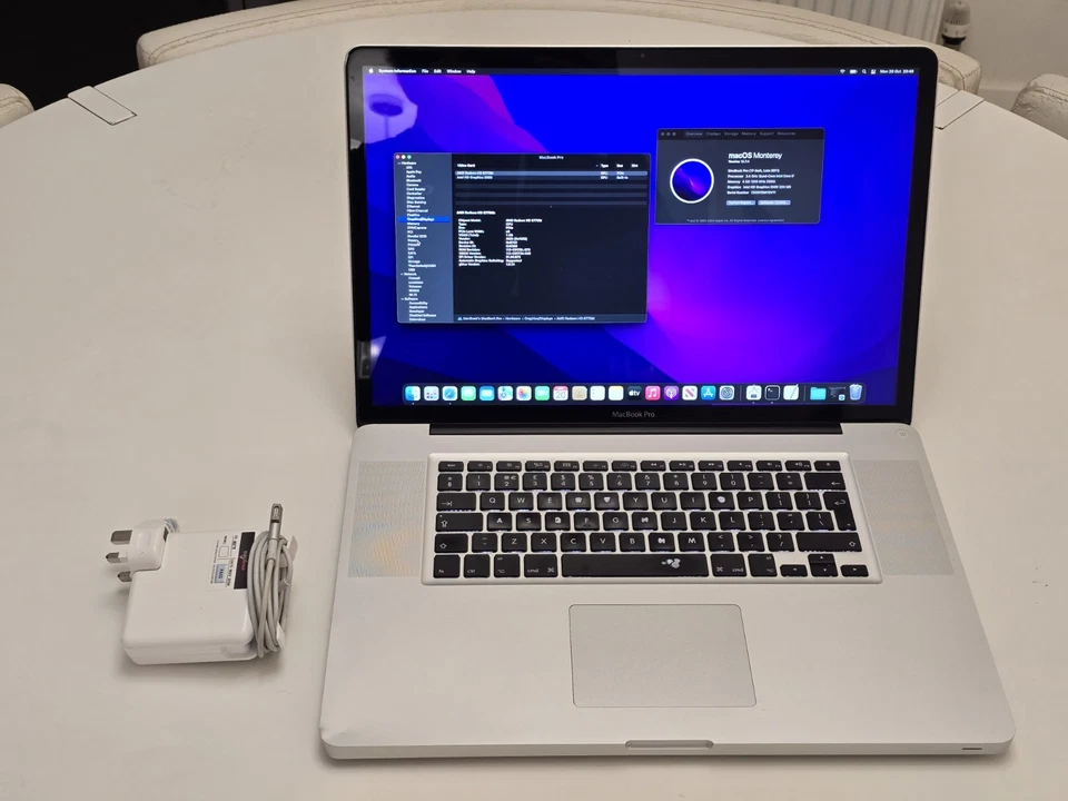 RADEON WORKING Apple MacBook Pro 17" 2011 i7 2.4GHz 16GB RAM A1297 | 206 cycles! - Image 2 of 4