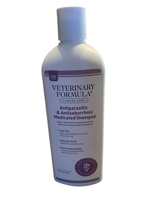 Veterinary Formula Clinical Care Antiparasitic & Antiseborrheic Shampoo Dog 16Oz