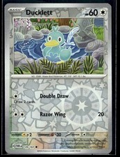 Ducklett 139/167 Common Twilight Masquerade Pokemon Reverse Holo Lightly Played