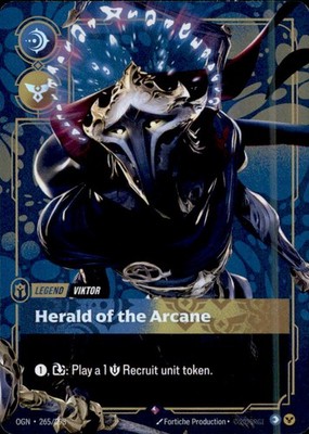 Riftbound OGN265 - Viktor, Herald of Arcane - Rare - Origins