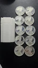 Sunshine (SMI) Walking Liberty 1 ounce silver round .999 fine silver LOT 10 COIN