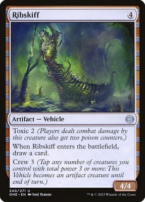 Ribskiff (240) Phyrexia: All Will Be One ONE MTG Magic