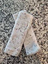 Hand knit arm warmers