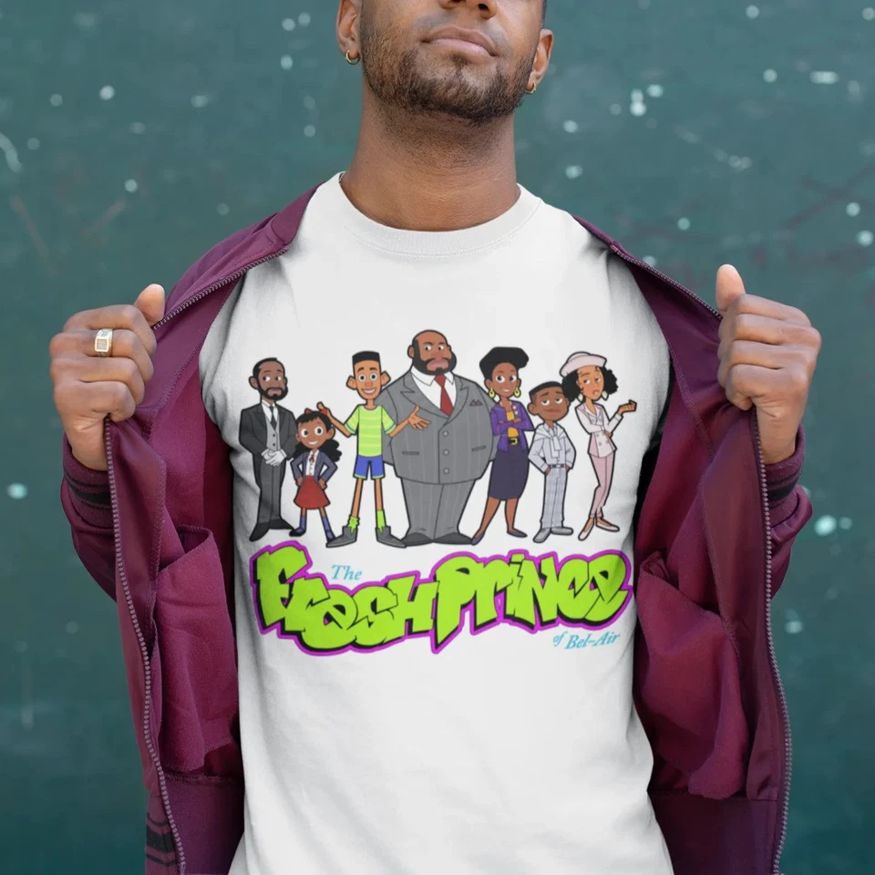 TV Sitcom T-shirt - The Fresh Prince Of Bel Air-Ultra Soft Unisex Tee XS-2XL - Image 4 of 4