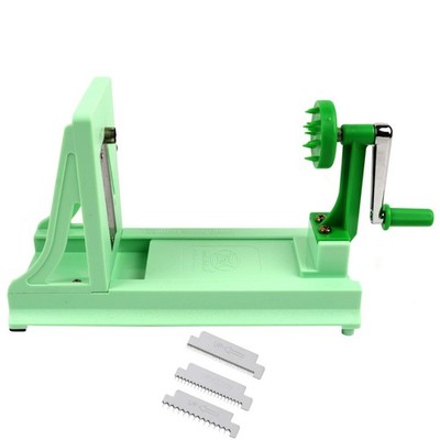 Japanese Vegetable Spiralizer Turning Slicer 4 Stainless Steel Blades Zoodle