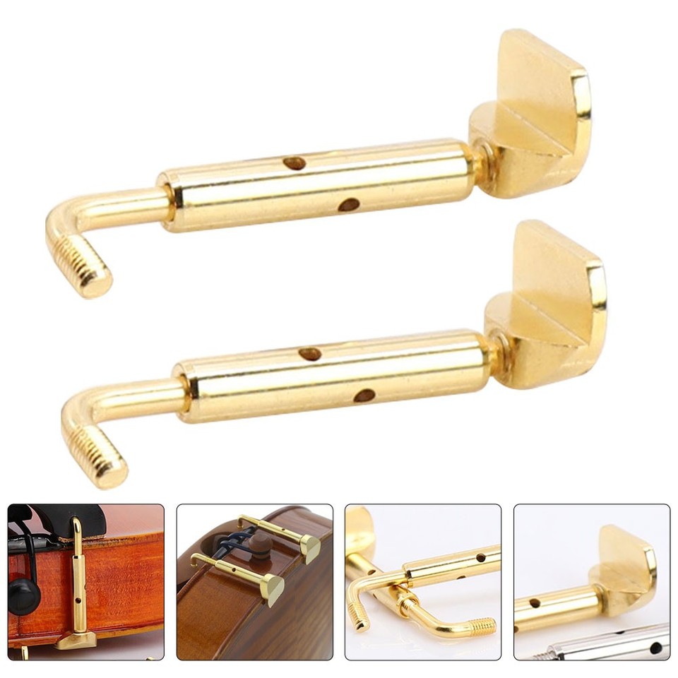 2 Pcs Chin Rest Screw Violin Helping Tools Alloy Chinrest Screws | eBay ...