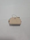 Vintage BARBIE DOLL 1961 Accessories Pak #923 Straw Tote Purse With Flowers