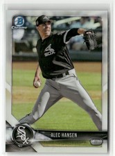 2018 BOWMAN DRAFT #BDC-146 ALEC HANSEN CHROME REFRACTORS CHICAGO WHITE SOX