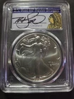 2021  Silver Eagle Type 2 PCGS MS70 THOMAS CLEVELAND First Strike..