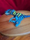 1997 Kenner Jurassic Park Chaos Effect Raptor Alpha JP 01 Dinosaur toy vtg  1