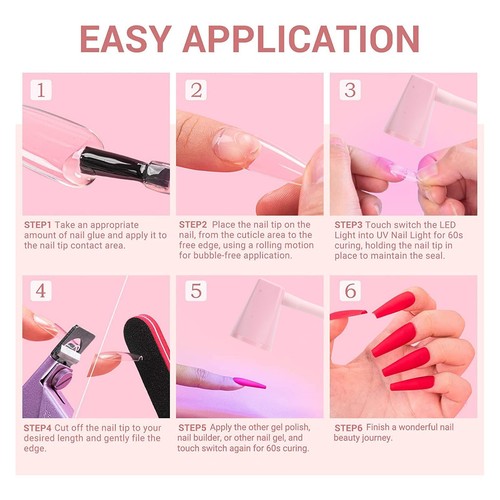 Nail Lamp With Timer Touch Switch Rechargeable Cordless Gooseneck UV LED A - Picture 15 of 23