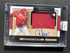 2025 Panini Three and Two Jersey Rookie Autograph Christian Moore /32