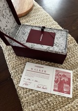 Jacques Marie Mage EMPTY Box accessories for Sunglasses Burgundy Walker Card