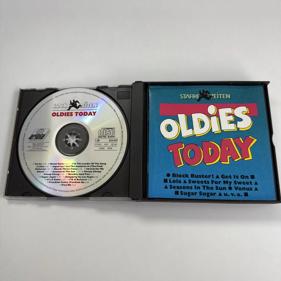 Doppel CD Oldies Today Starke Zeiten: Terry Jacks Bay City Rollers Shocking Blue - Bild 2 von 4