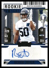 2024 Panini Contenders #255 Richard Jibunor RC Auto - FB