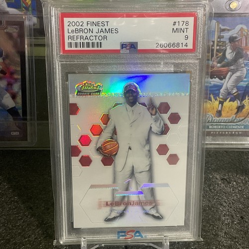 LeBron James [Refractor] #178 2002 Finest card