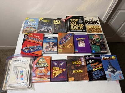 Lot Of Commodore 64 C64 Video Games With Cases And Manuals Untested