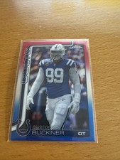 2025 TOPPS CHROME RED WHITE BLUE REFRACTOR #133 DeFOREST BUCKNER COLTS