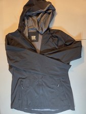 Chaqueta con Capucha 32 Degrees Cool Negra S Cremallera Frontal Ligera Gorpcore Utilidad