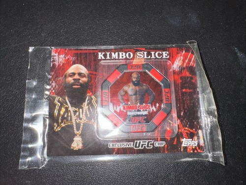 Kimbo Slice #30 2010 Topps UFC Exclusive Chip card