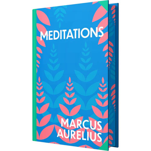 Meditations by Marcus Aurelius | Sprayed Edge Deluxe Hardcover | Marcus Aurelius