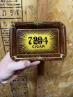 Vintage R.G. Sullivan’s 70-20-4 Cigar Tin Tip Tray Sign Antique