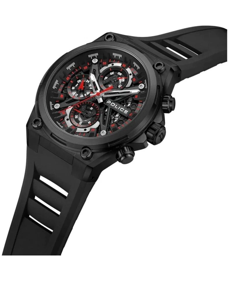 POLICE Men Quartz Casual Watch Classic Dress Waterproof - Image 2 of 4