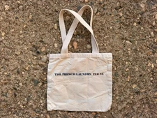 FRENCH LAUNDRY MINI TOTE BAG 11x11 RESTAURANT NAPA PER SE BOOK TOUR 2020 *RARE*