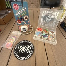 POGS collection with carry case