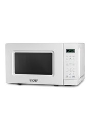 COMMERCIAL CHEF 0.7 Cu Ft Microwave with 10 Power Cubic Feet, White 