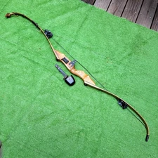Vintage Jeffery Archery LEFT HAND LH Royal Hunter Recurve Bow 51# Deer Hunting