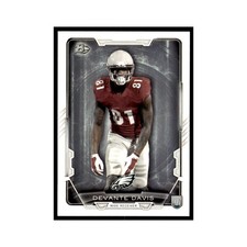 2015 Bowman Devante Davis RC Football Cards #102