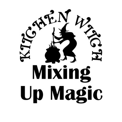 Kitchen Witch Mixing Up Magic Decal Sticker Car Truck Tumbler JDM 22 Variations