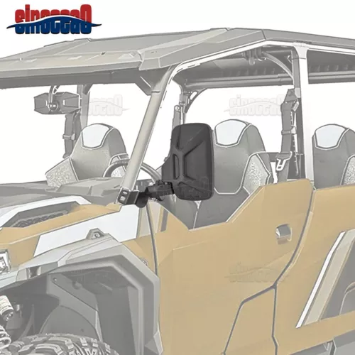 For 16+ Polaris General 1000 Pro-Fit Cage UTV Side View Mirrors w/Grab Handles