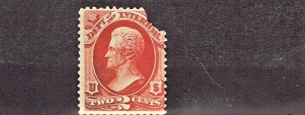 1879 U.S. CLASSIC Official 2c Vermilion JACKSON Sc#O97 MINT/NG