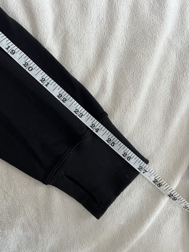 Lululemon Full Zip Jacket Medium Running Track Black Men’s M Luon - Picture 12 of 12