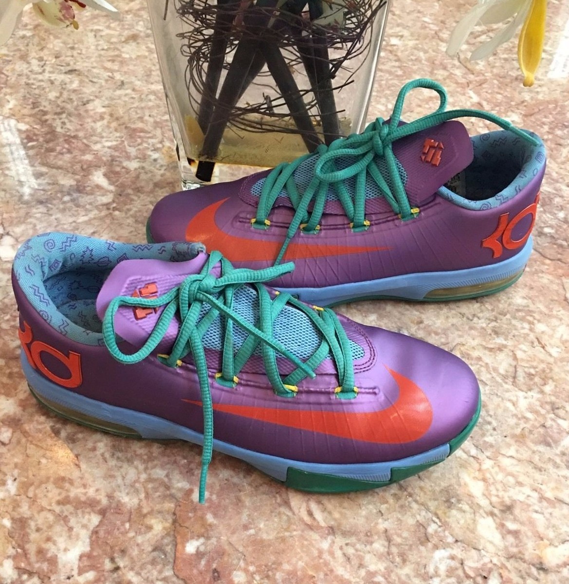 Nike KD VI 6 Rugrat GS Kids 599477-500 Durant Youth Boy's