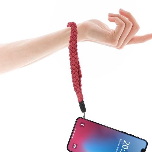 6 PCs Telefonseile Handgelenk Lanyards Telefonhandgelenksbänder dekorative Seile - 第 12/12 張圖片