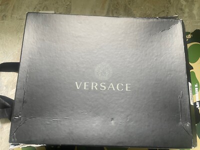 Versace Men's Squalo Signature Hiker Sneakers Size 41.5 A Designer