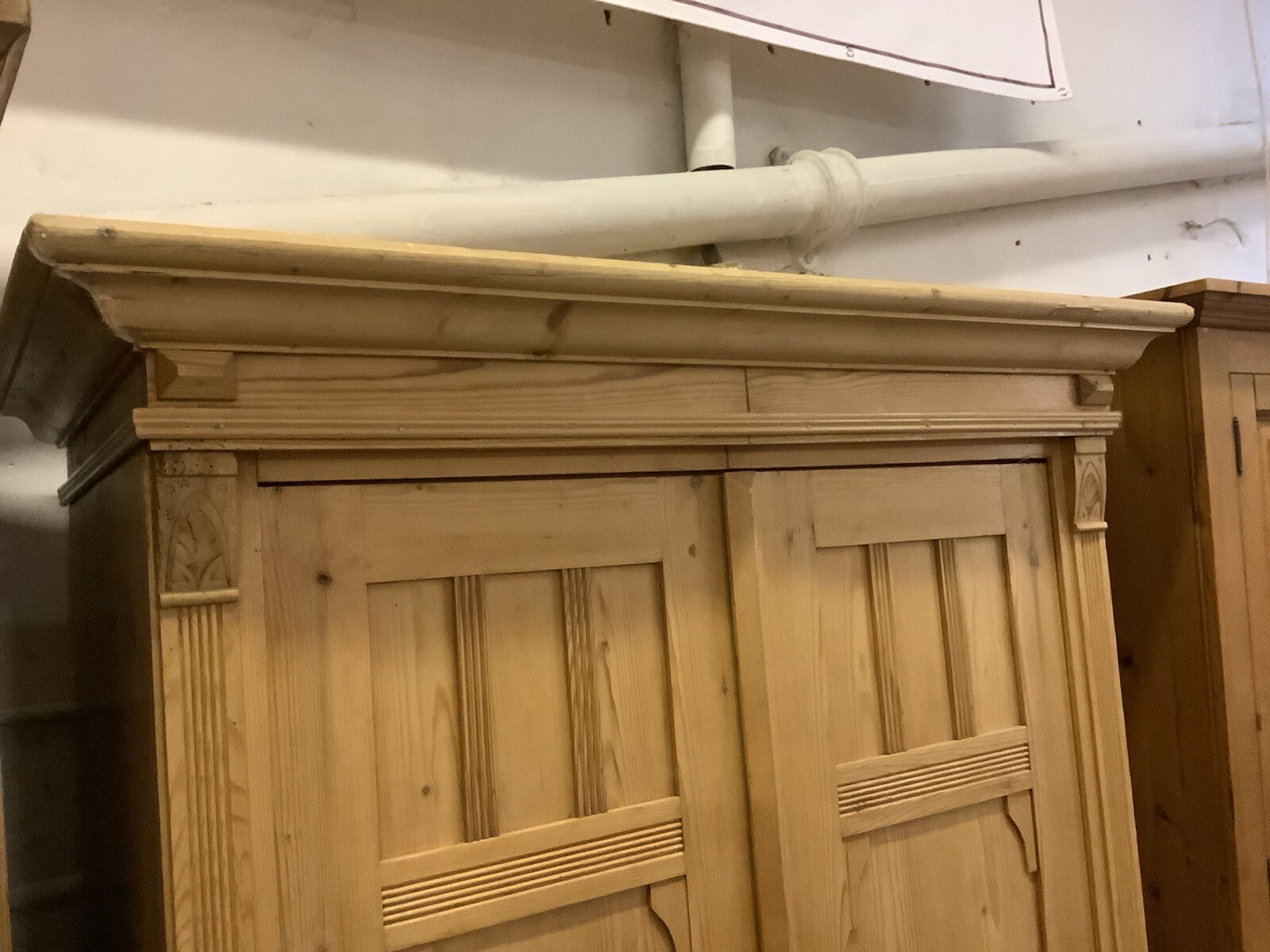 Lovely Antique Pine French Wardrobe eBay