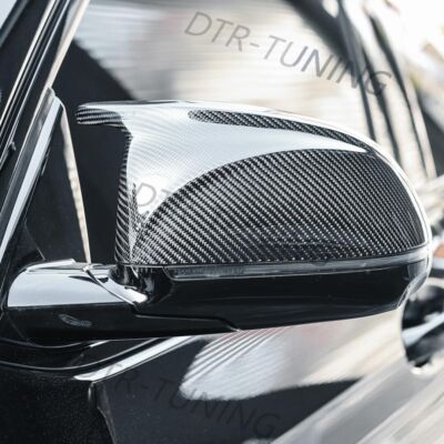M Styling Carbon Fibre Wing Mirror Caps Upgrade for BMW X3 G01 X4 G02 2018-2024