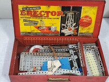 VINTAGE 1954 Gilbert Erector Set 6 1/2 Reversing Electric Engine as is