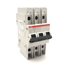 ABB SU203M-K20 Miniature Circuit Breaker, 3-Pole, 20A, 240/480VAC 50/60Hz