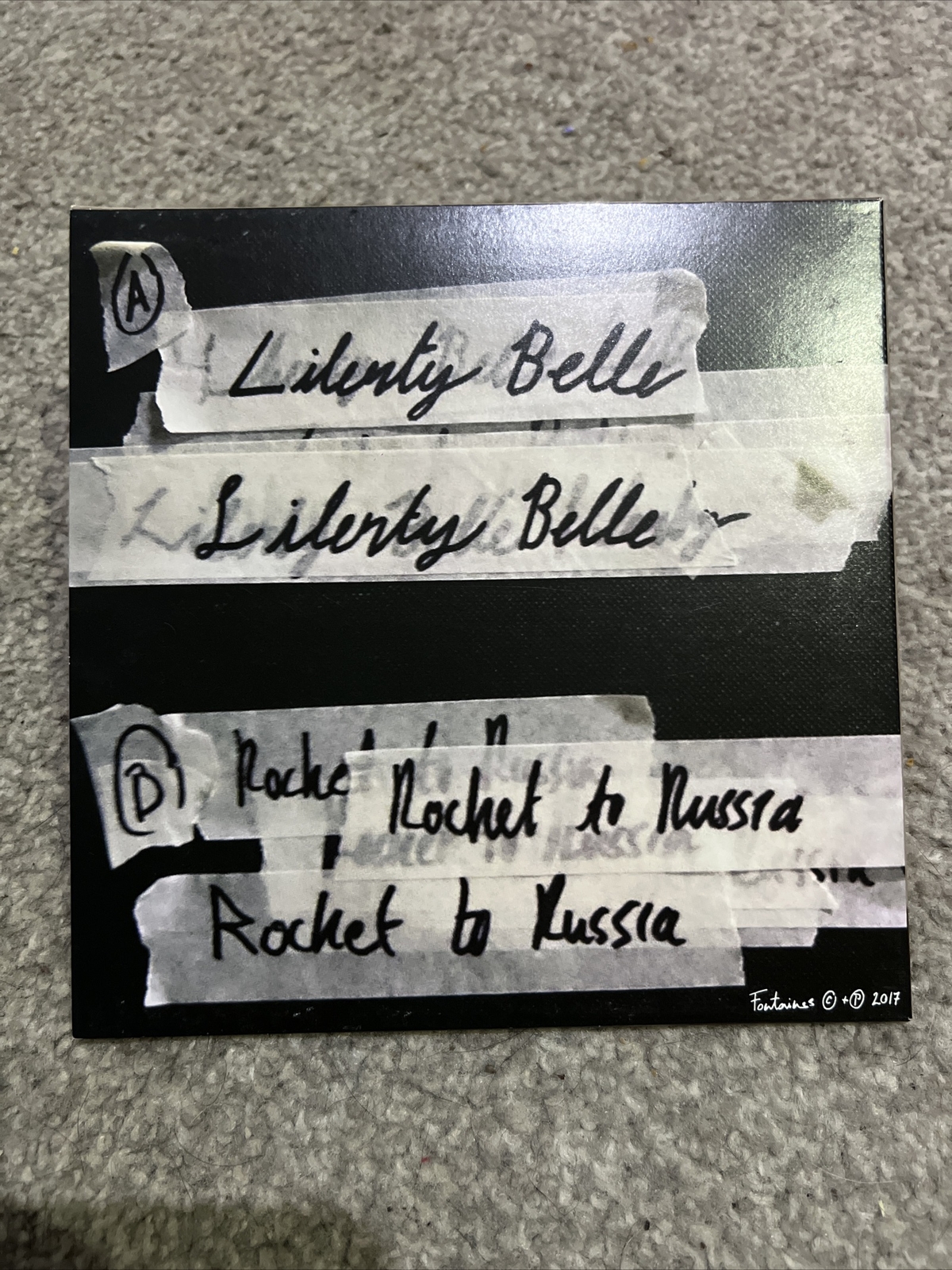 Fontaines (Fontaines D.C.) Liberty Belle 7” DEBUT SINGLE MINT!!! eBay