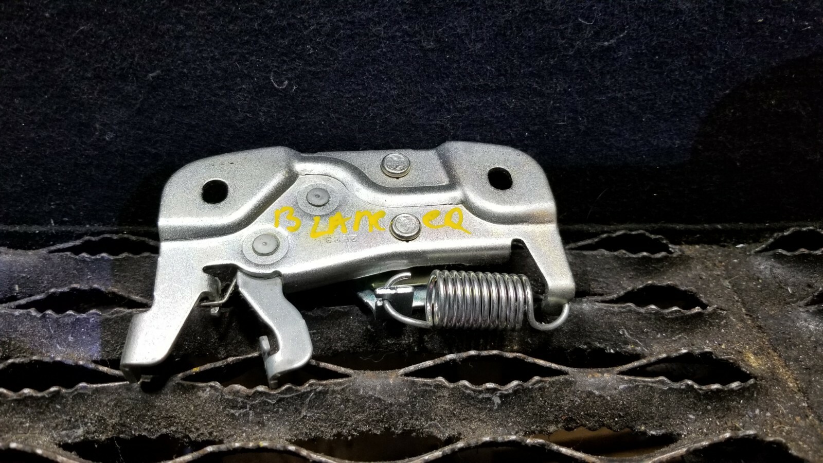 2008 2015 MITSUBISHI LANCER HOOD LOCK LATCH RELEASE PLATE OEM eBay