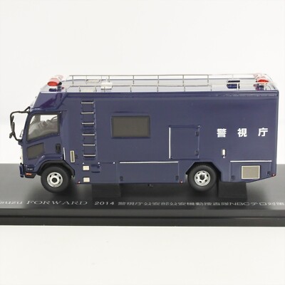 Kyosho 1/43 RAI'S ISUZU FORWARD NBC Police Vehicle Model Car 2014